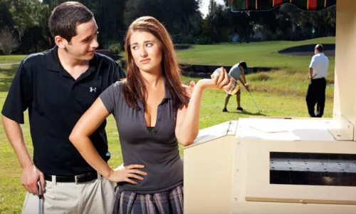 How Not to Hit on a Cart Girl