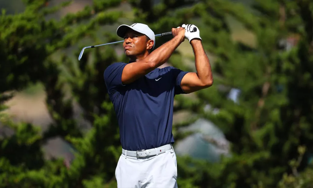 Tiger Woods in Top 5