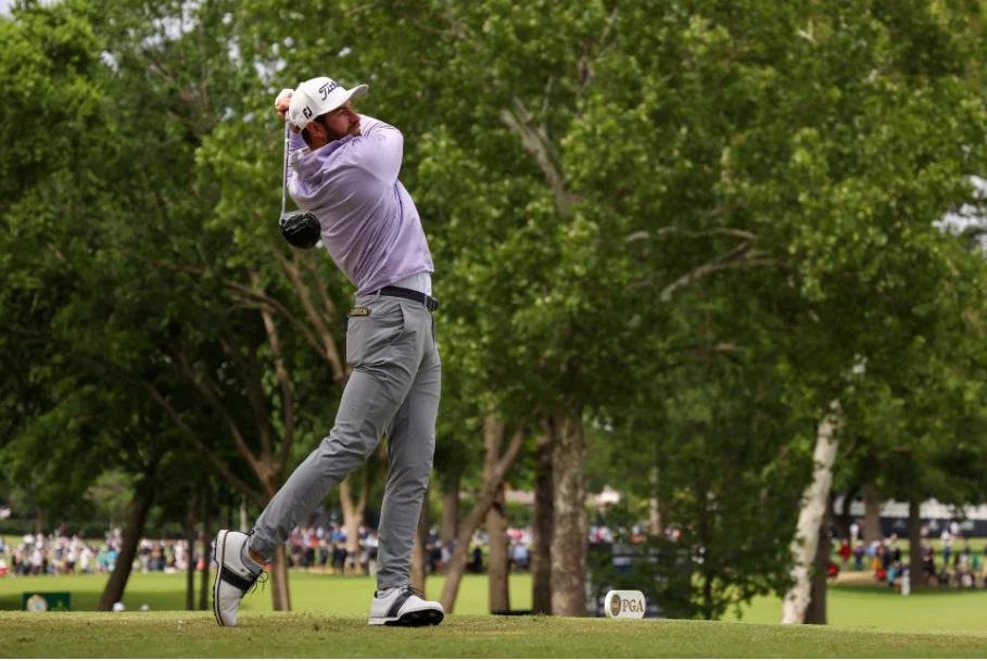 Cameron Young Tee Shot